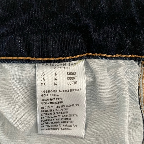 American Eagle Hi-Waisted Jegging 16S - Picture 3 of 4